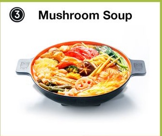 Mushroom Soup malatang base, earthy and aromatic